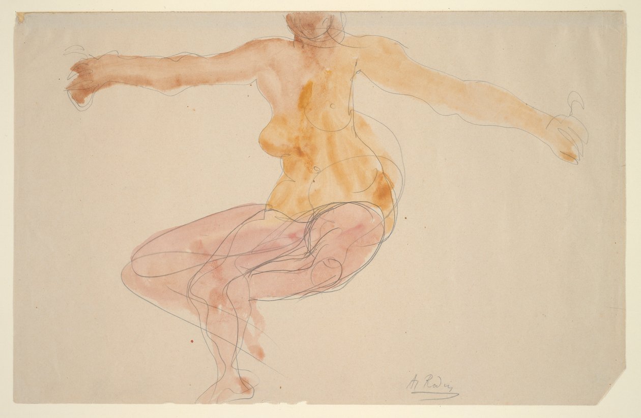 Alastontanssi tekijältä Auguste Rodin