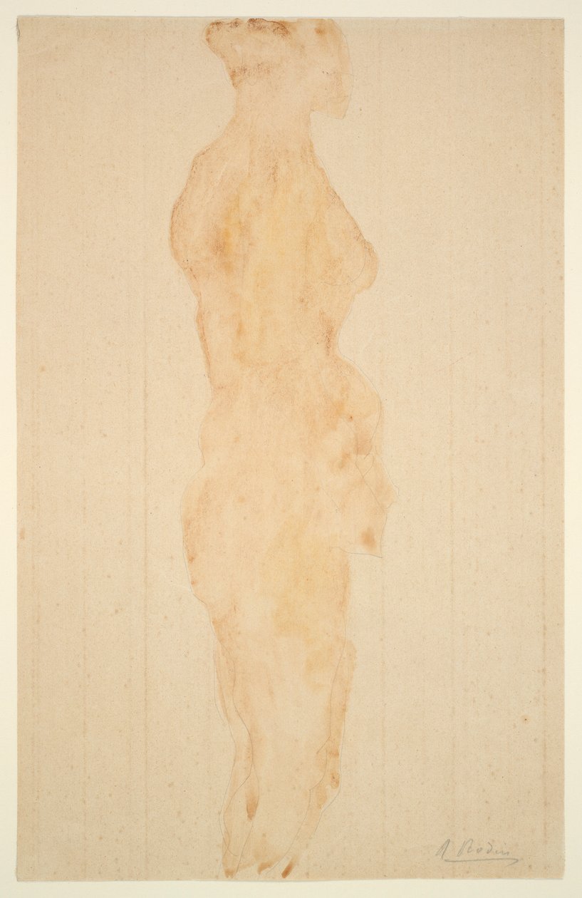 Alaston Seisominen, Sivukuva tekijältä Auguste Rodin