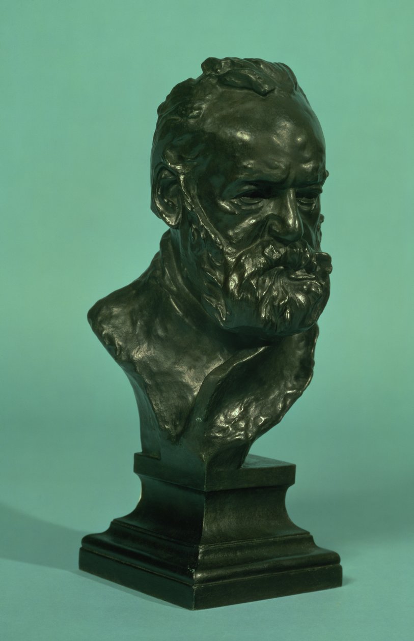 Victor Hugon (1802-85) muotokuva (pronssi) tekijältä Auguste Rodin
