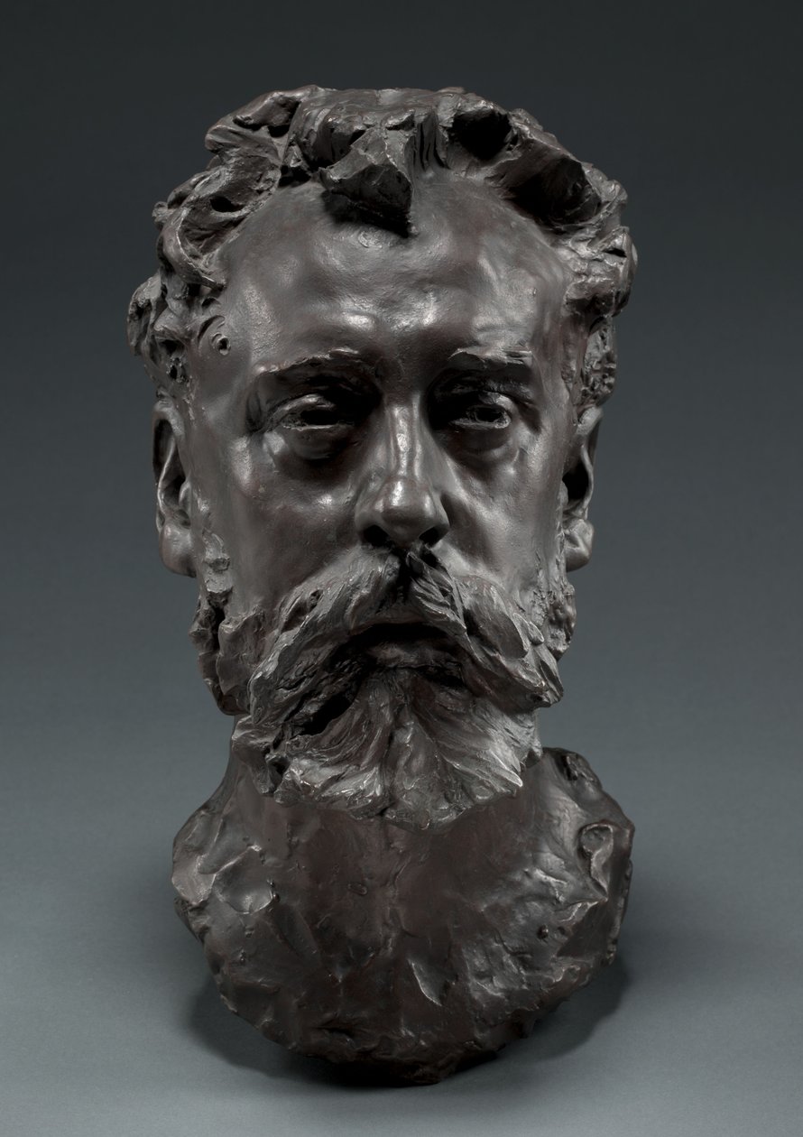 William E. Henleyn muotokuva, 1882 tekijältä Auguste Rodin