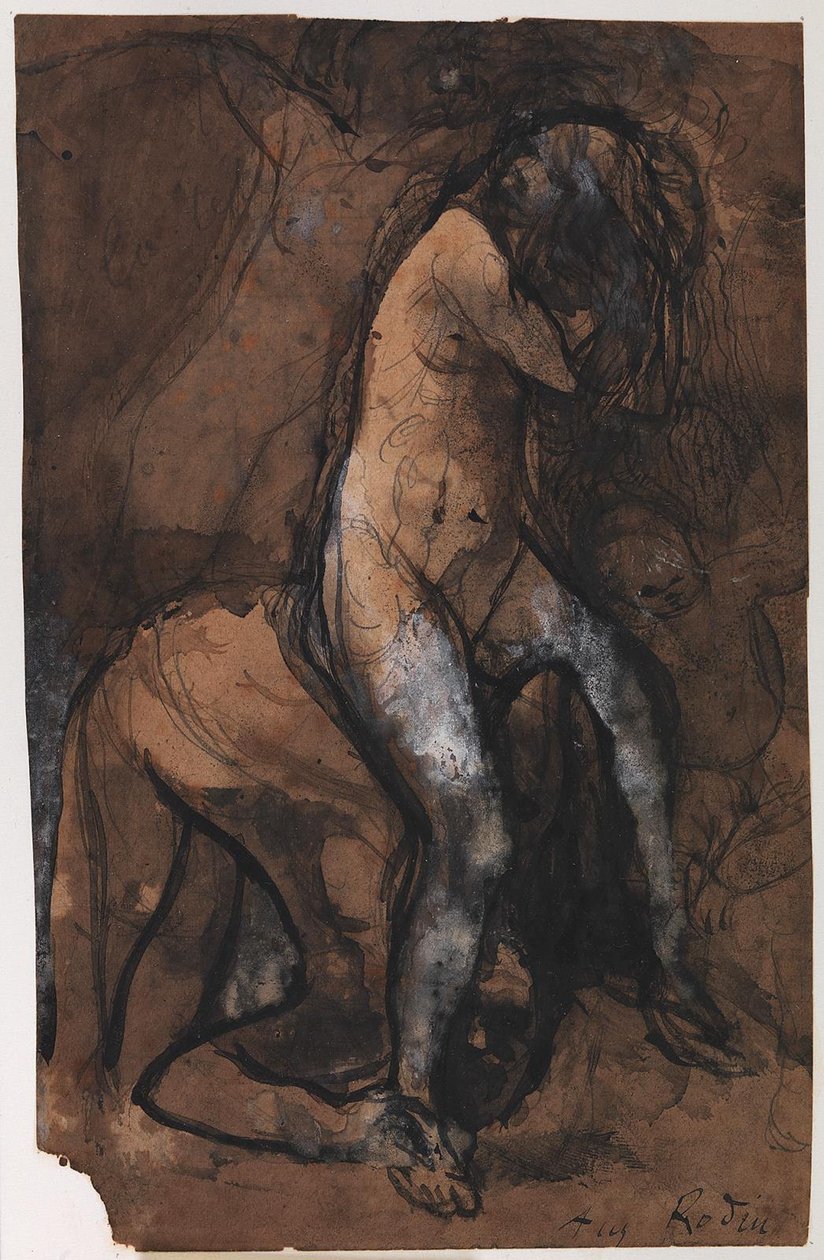 Kohtalo, nimeltään La Fortune tekijältä Auguste Rodin