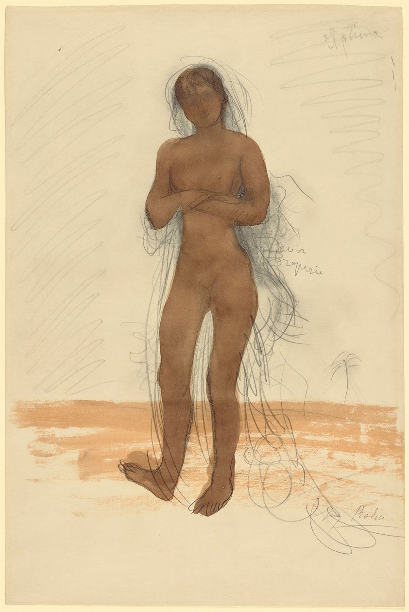 Sfinksi, n. 1898-1900 tekijältä Auguste Rodin
