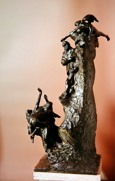Tutkimus Victor Hugon muistomerkistä tekijältä Auguste Rodin