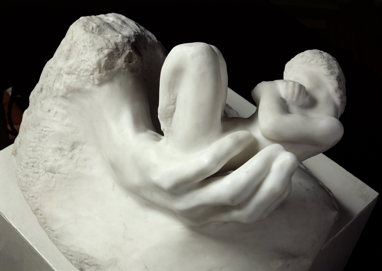 Paholaisen käsi, n. 1903 (marmori) tekijältä Auguste Rodin