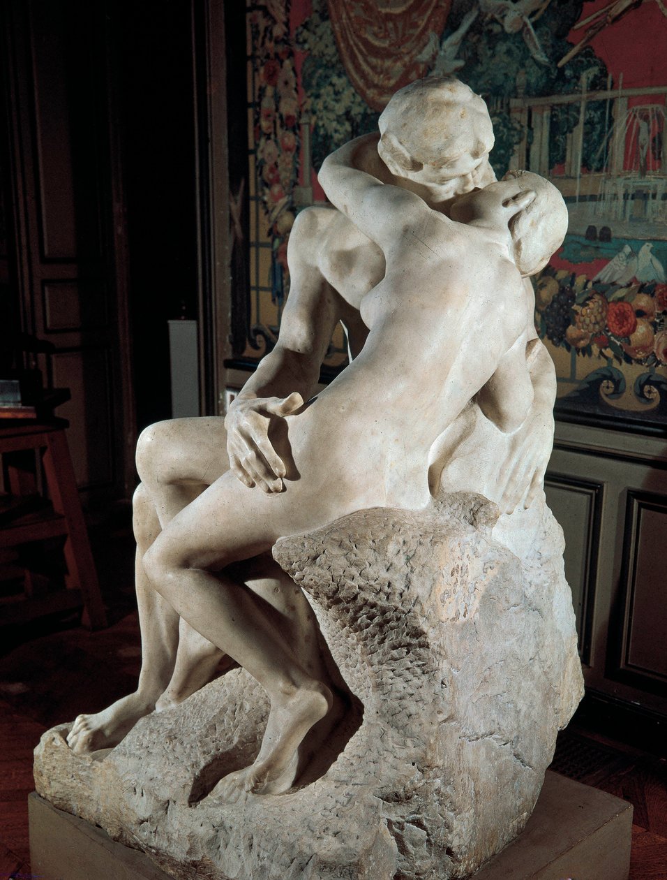 "Suudelma" 1888-1898 (marmori) tekijältä Auguste Rodin