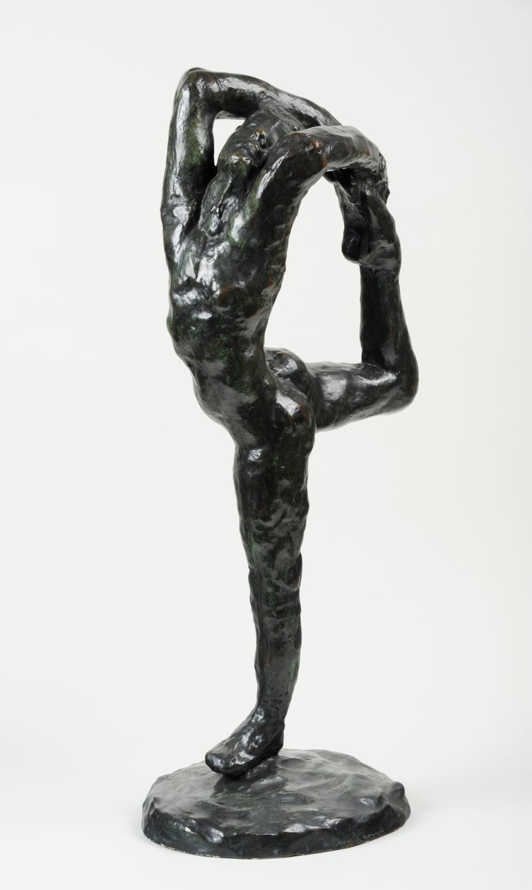 Suuri tanssija, n. 1911 (pronssi) (katso myös 440207 ja 440209) tekijältä Auguste Rodin