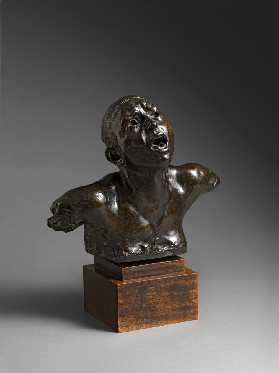 The Scream, Le Cri, ennen vuotta 1886 tekijältä Auguste Rodin