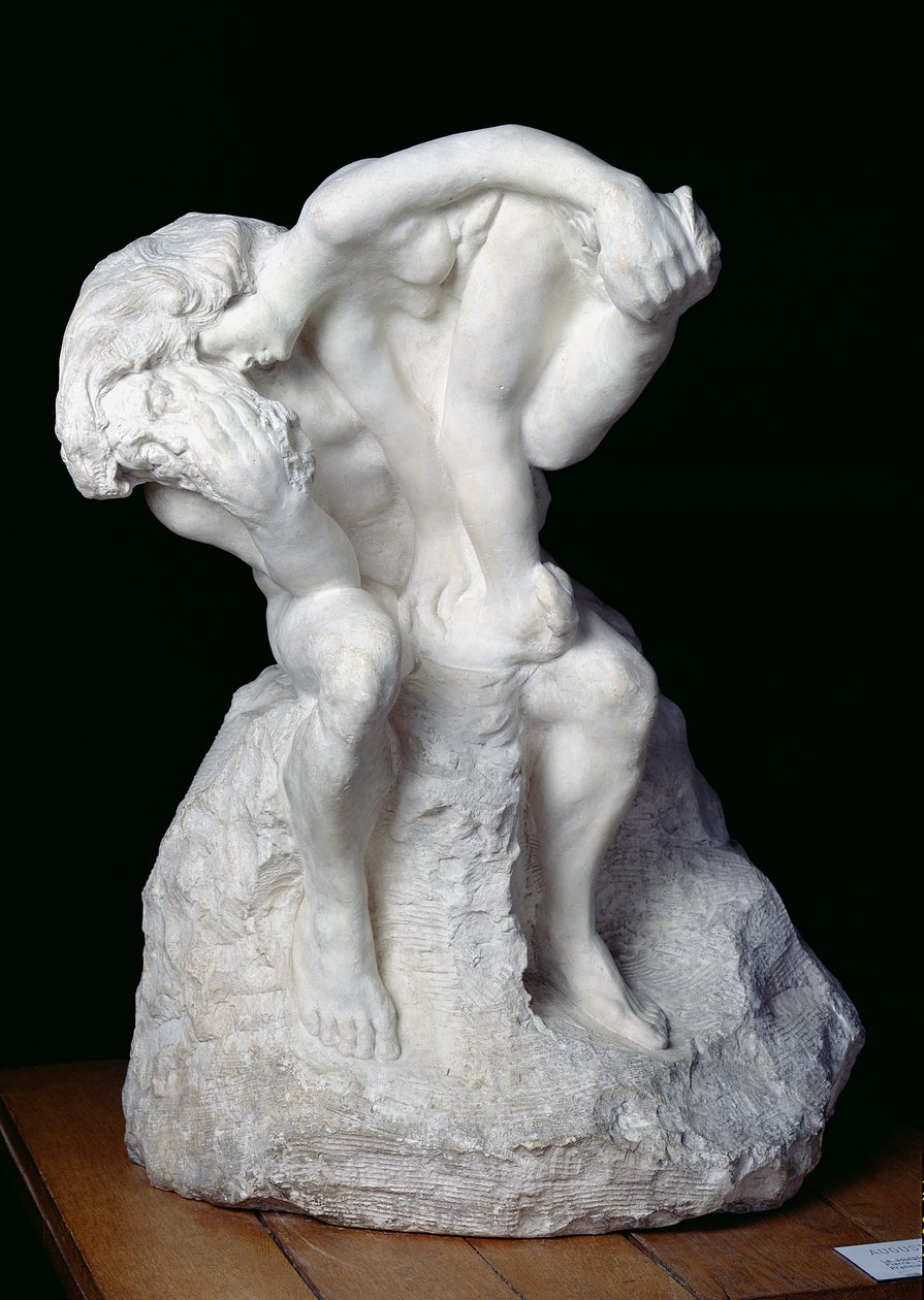 Kuvanveistäjä ja hänen muusansa, 1895 tekijältä Auguste Rodin