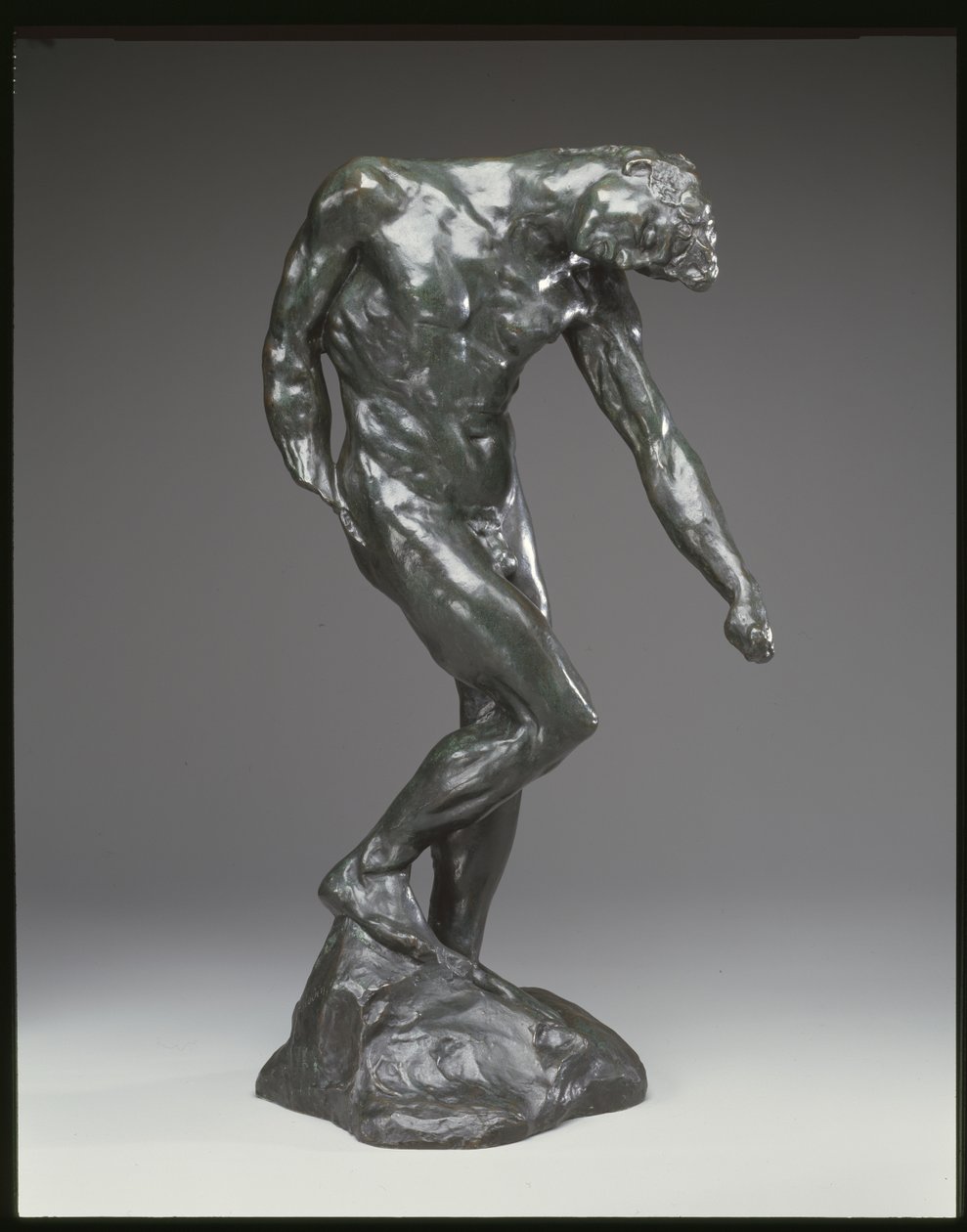 The Shade tai Adam elokuvasta "The Gates of Hell" tekijältä Auguste Rodin