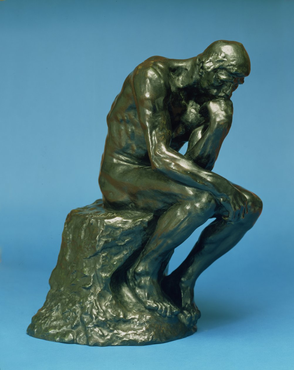 The Thinker, 1880 (pronssi) (katso myös 158431) tekijältä Auguste Rodin