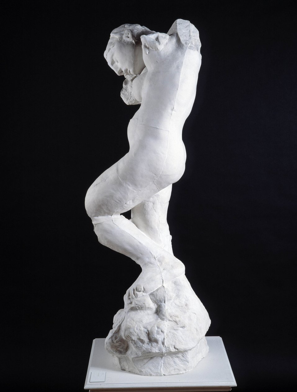 Sisäinen ääni profiiliveistoksesta nähtynä (marmori) tekijältä Auguste Rodin