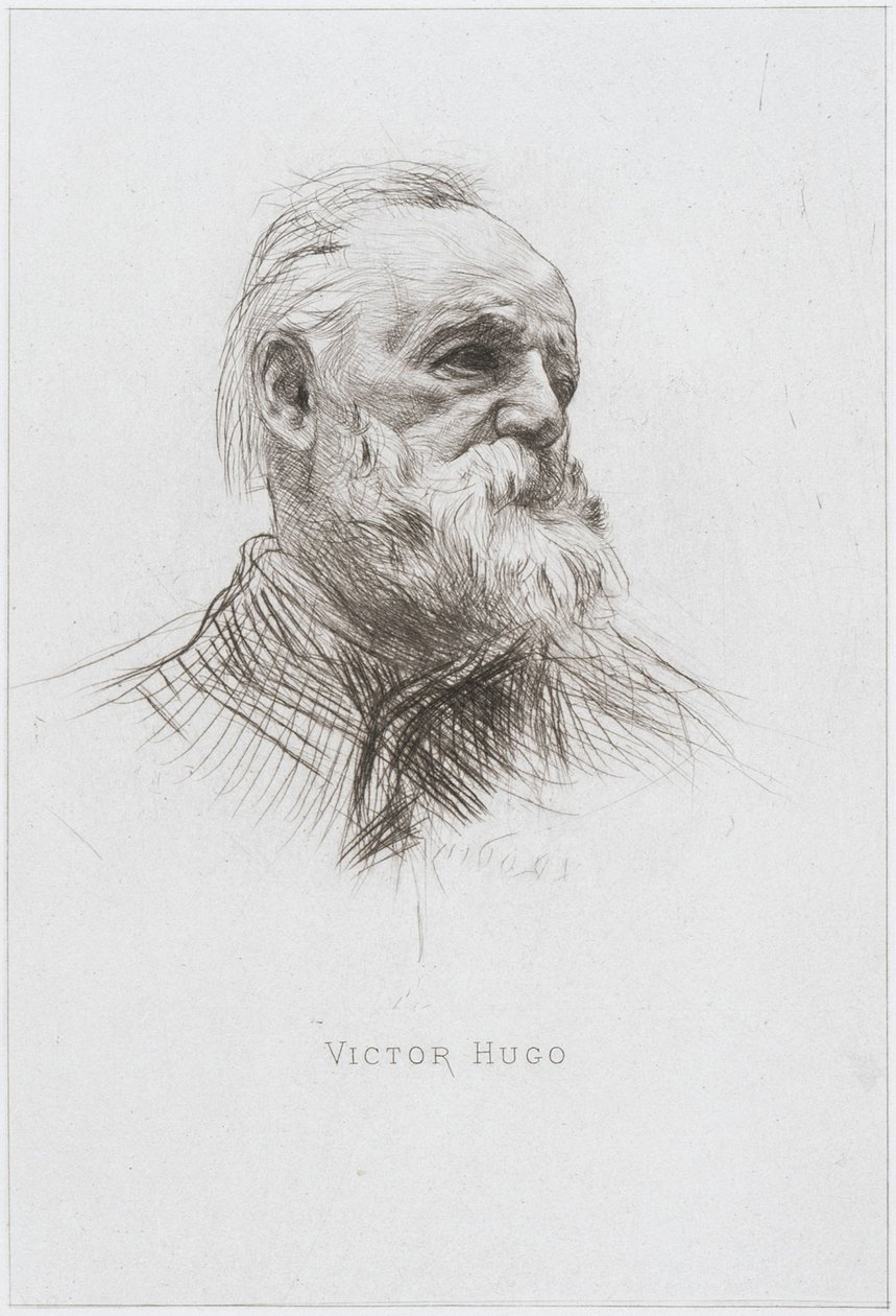 Victor Hugo, 1884 tekijältä Auguste Rodin