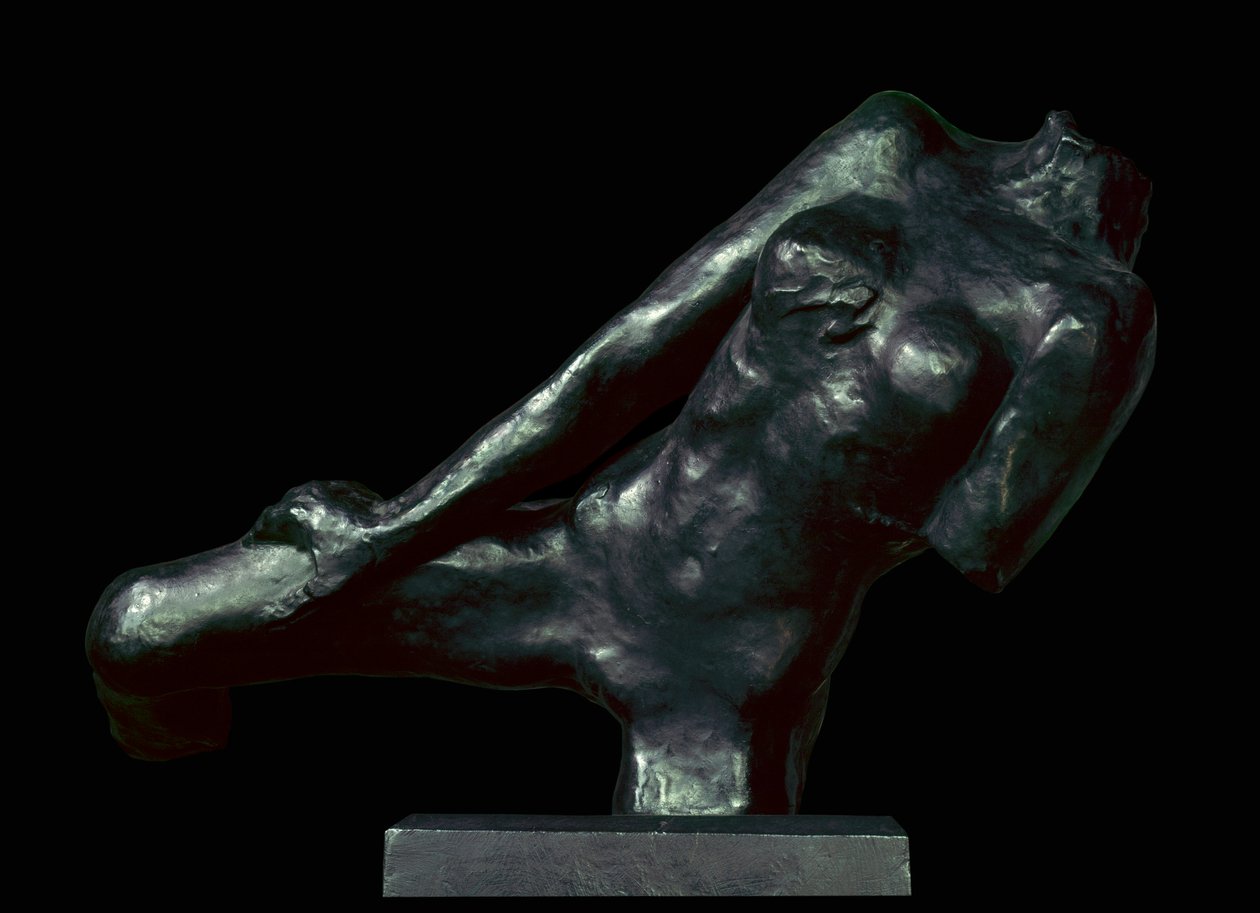 Naisen vartalo pronssiveistos Auguste Rodin (1840-1917) Paris, Musee Rodin tekijältä Auguste Rodin