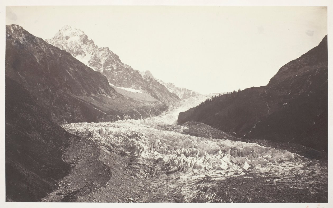Savoie 48. Aiguille et glacier d’Argentières (Savoy 48. The Needle and the Argentières Glacier) tekijältä Auguste Rosalie Bisson