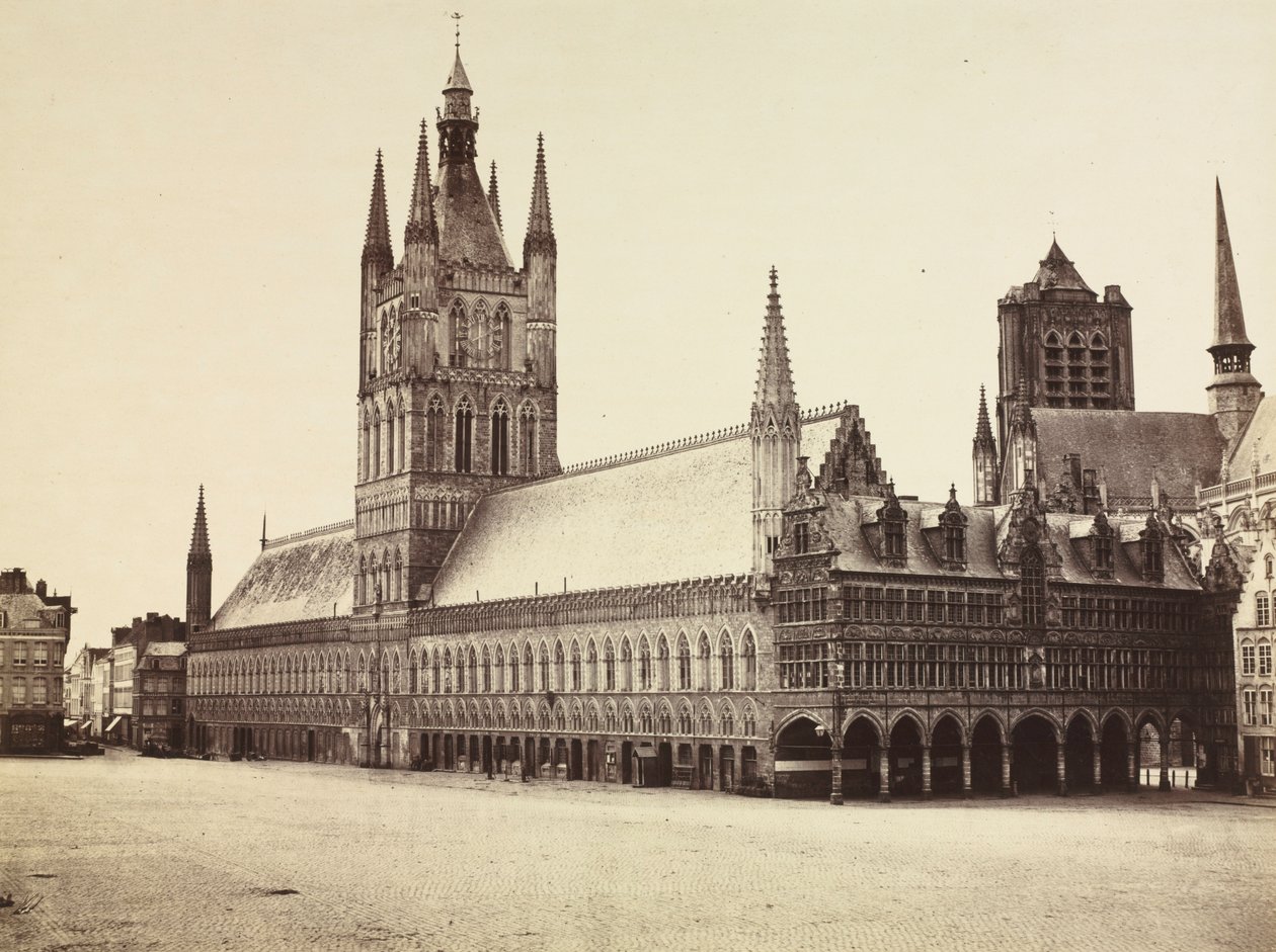 Ypres, Belgia, n. 1855-1862. tekijältä Auguste Rosalie Bisson