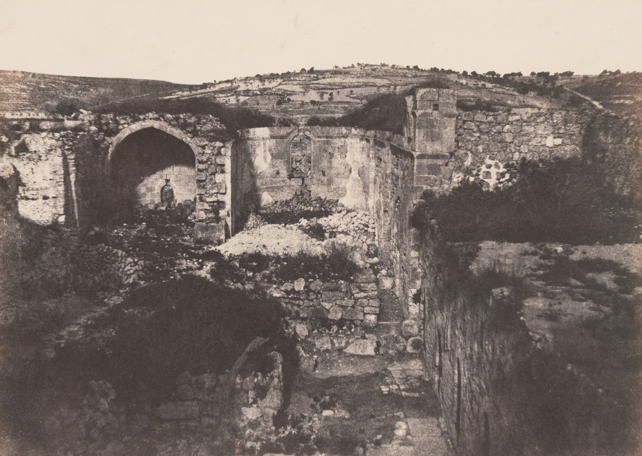 Jérusalem: Maria Magdaleenan kirkko, 1854 (kuva). tekijältä Auguste Salzmann