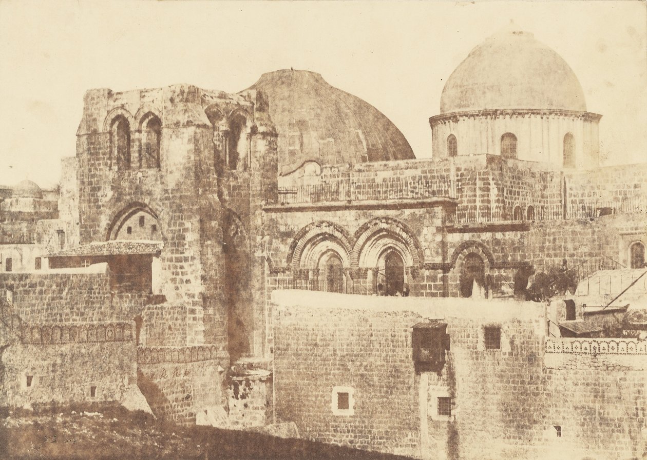 Jerusalem. Pyhä hauta. Yleisnäkymä 2 tekijältä Auguste Salzmann