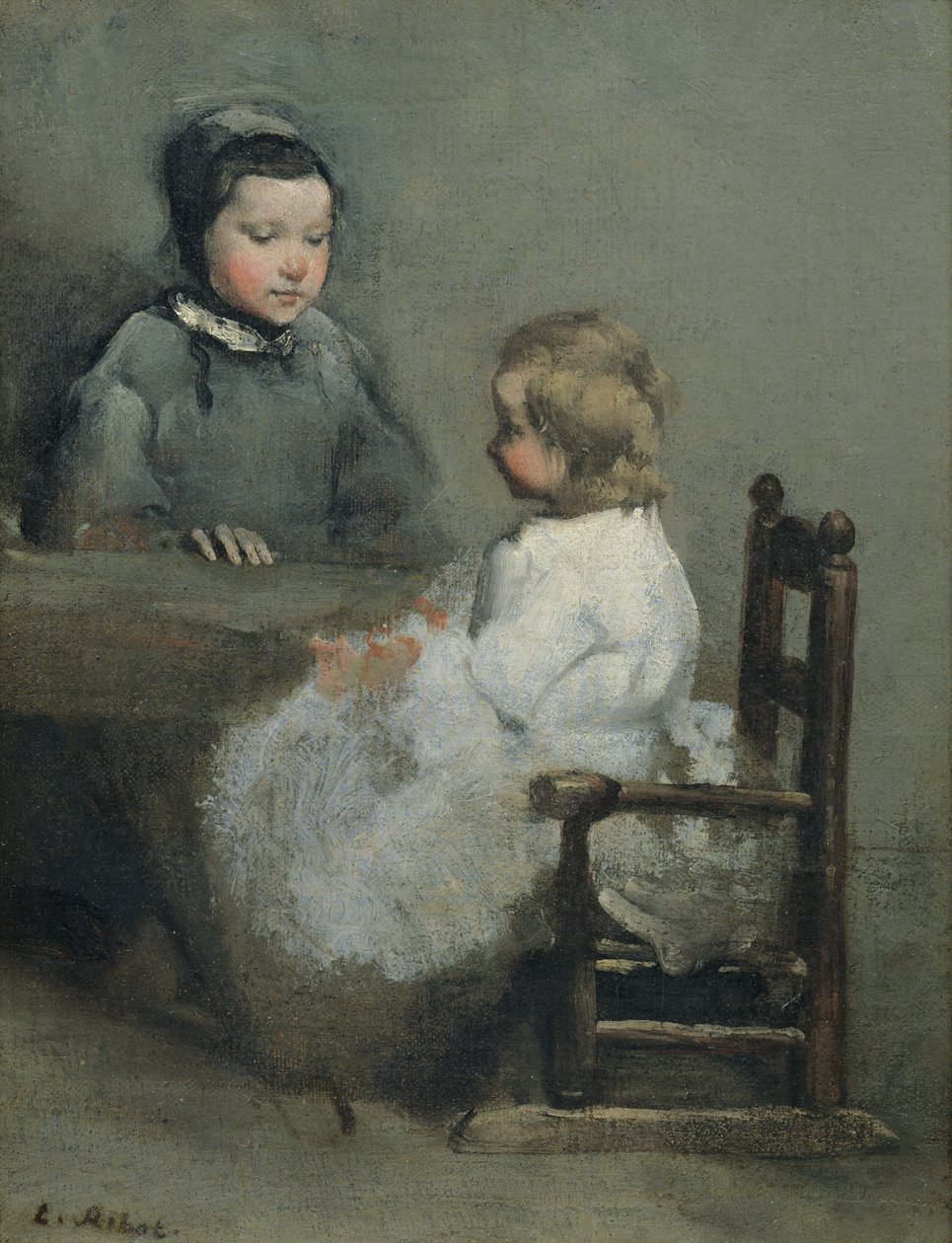 Kaksi siskoa tekijältä Auguste Theodule Ribot