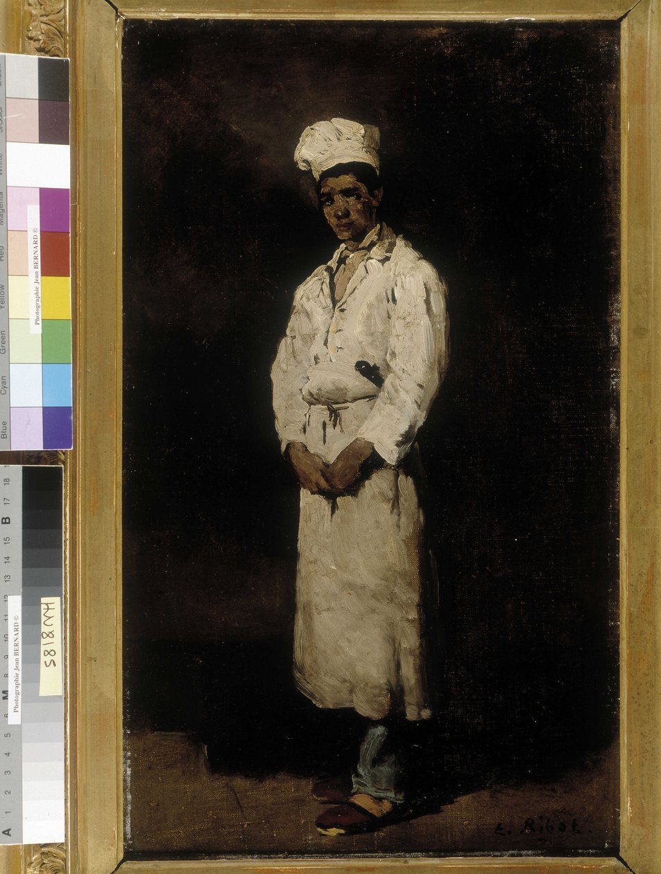 Mitron (öljy kankaalle) tekijältä Auguste Theodule Ribot
