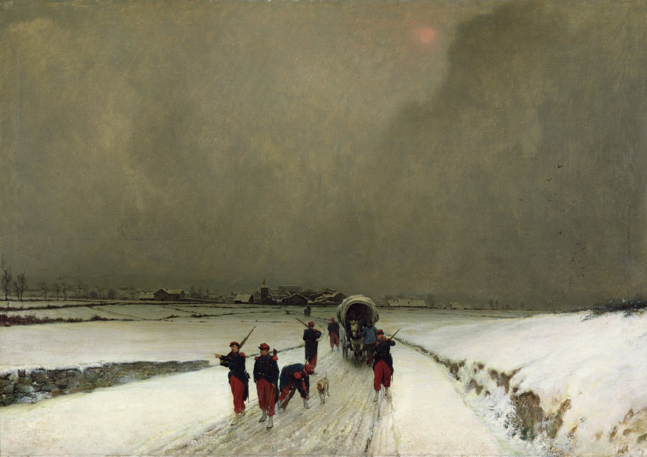 The Stragglers, Lumiefekti, 1870 tekijältä Augustin Pierre Chenu