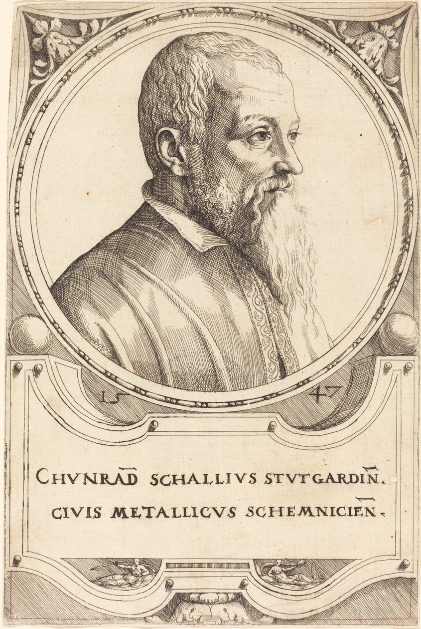 Conrad Schall tekijältä Augustin Hirschvogel
