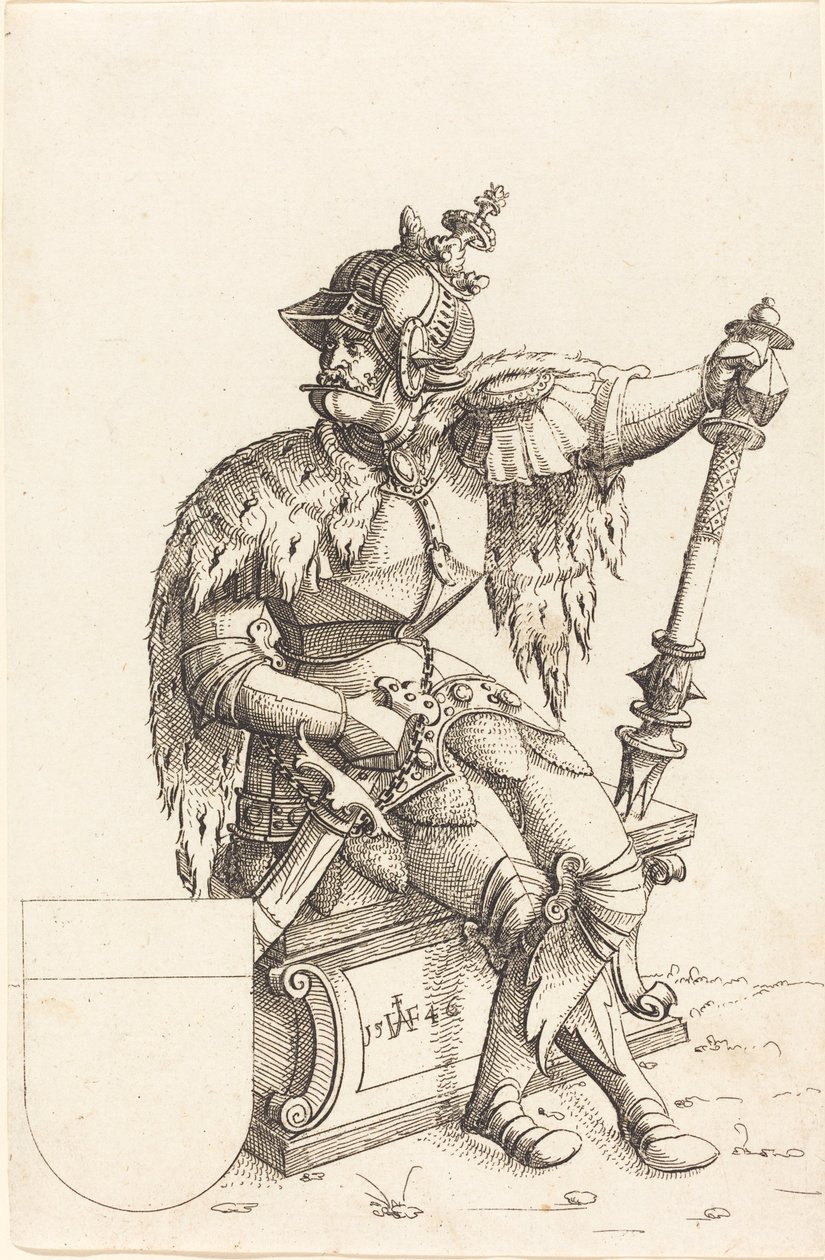 Keisari Kaarle V, 1546. tekijältä Augustin Hirschvogel