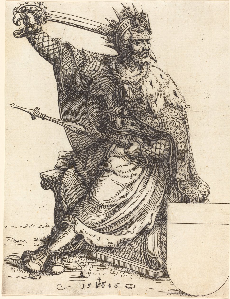 Ferdinand I tekijältä Augustin Hirschvogel