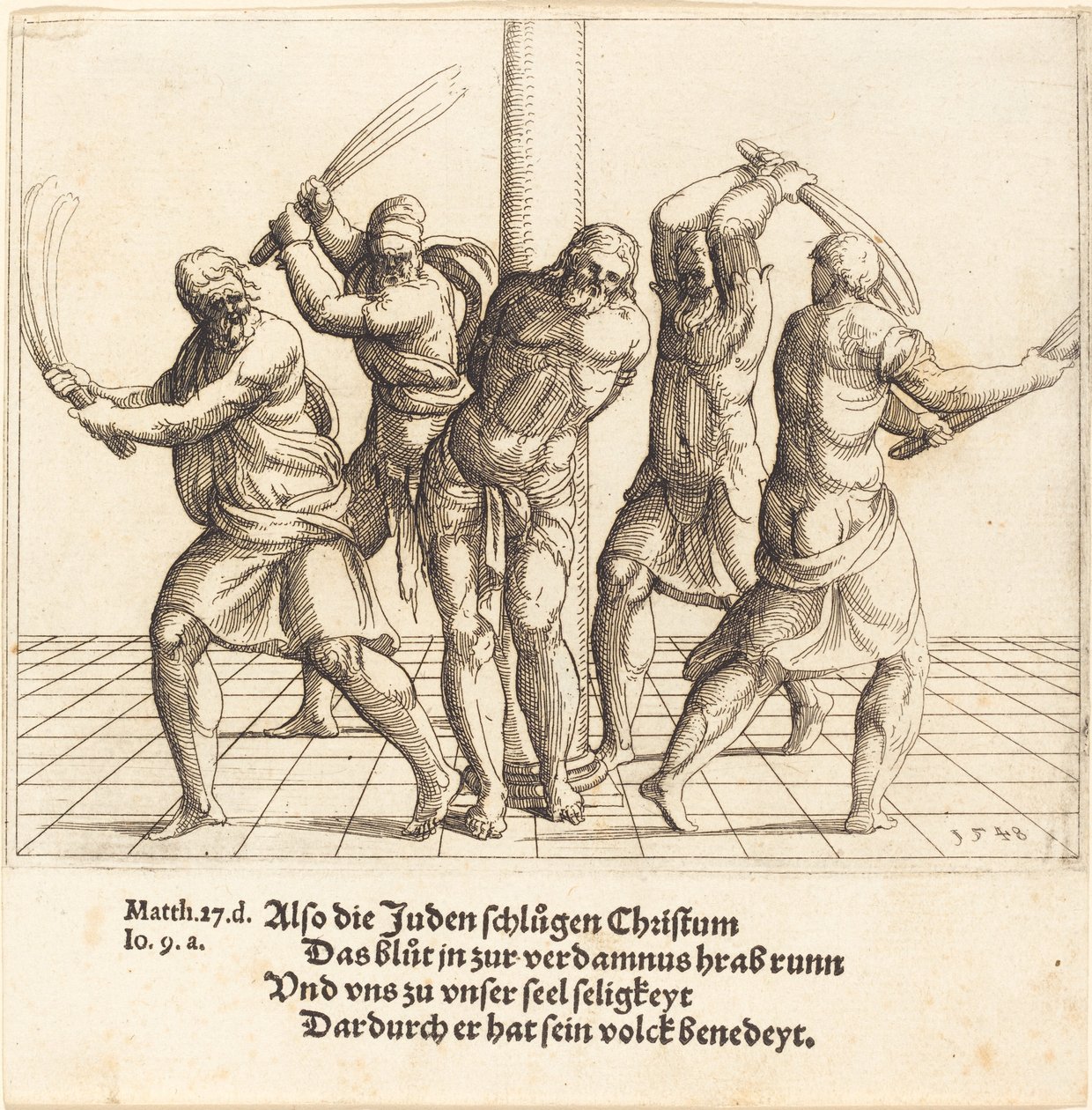 Liputus, 1548. tekijältä Augustin Hirschvogel