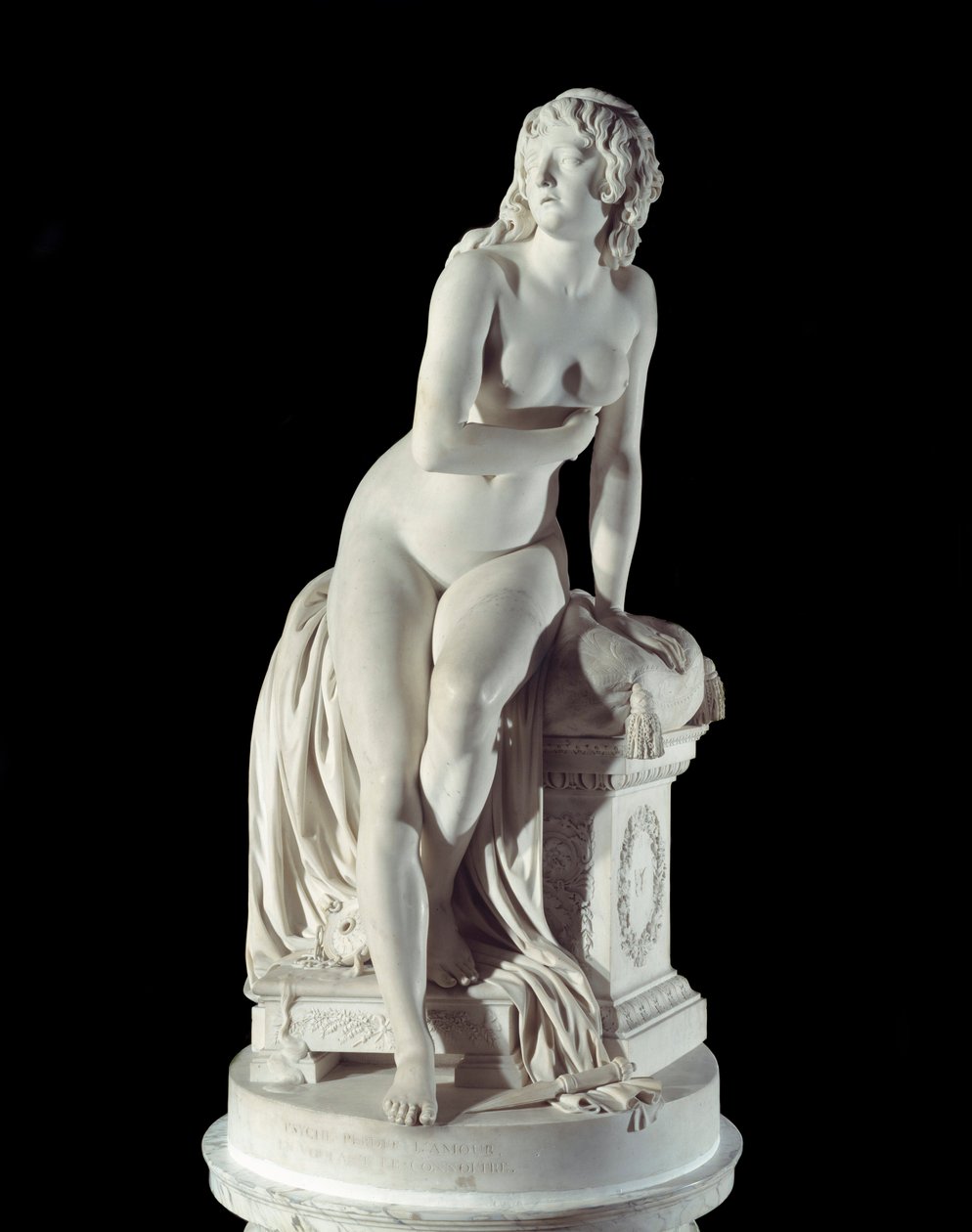 Augustin Pajoun (1730-1809) hylätty psykeveistos 1791 Pariisi, Musee du Louvre tekijältä Augustin Pajou