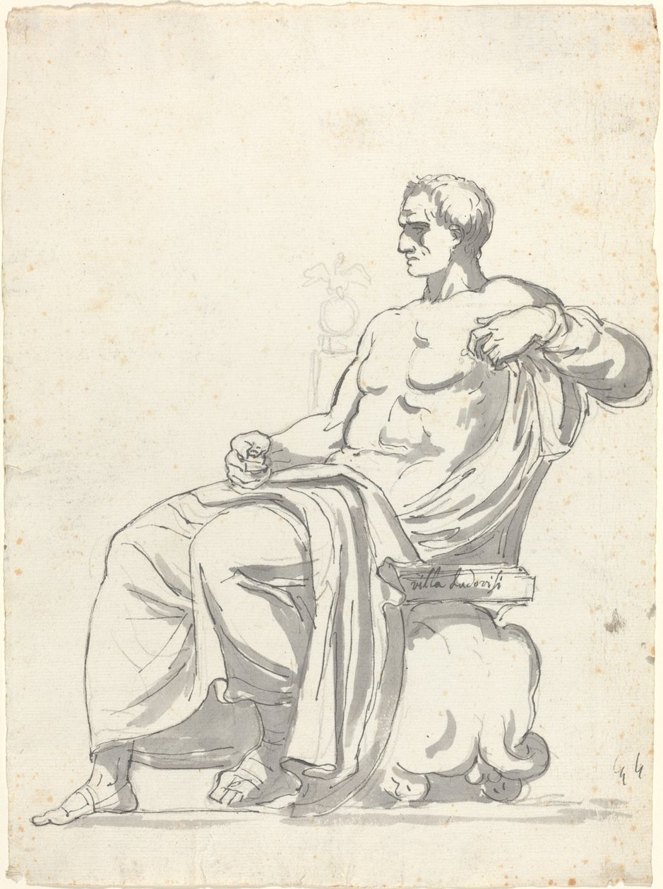Ludovisi Menander tekijältä Augustin Pajou