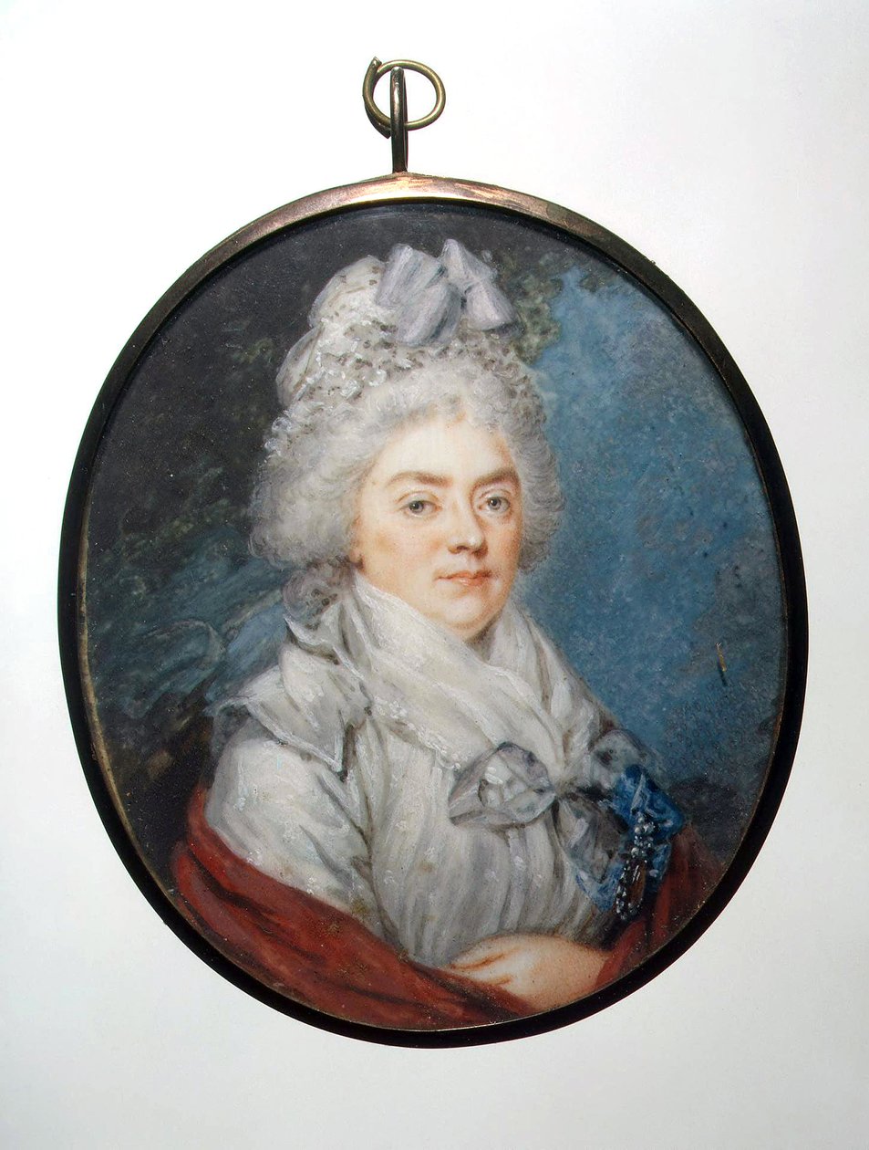Prinsessa Daria Petrovna Saltykovan (1739-1802), hänen Chernyshevan muotokuva tekijältä Augustin Ritt