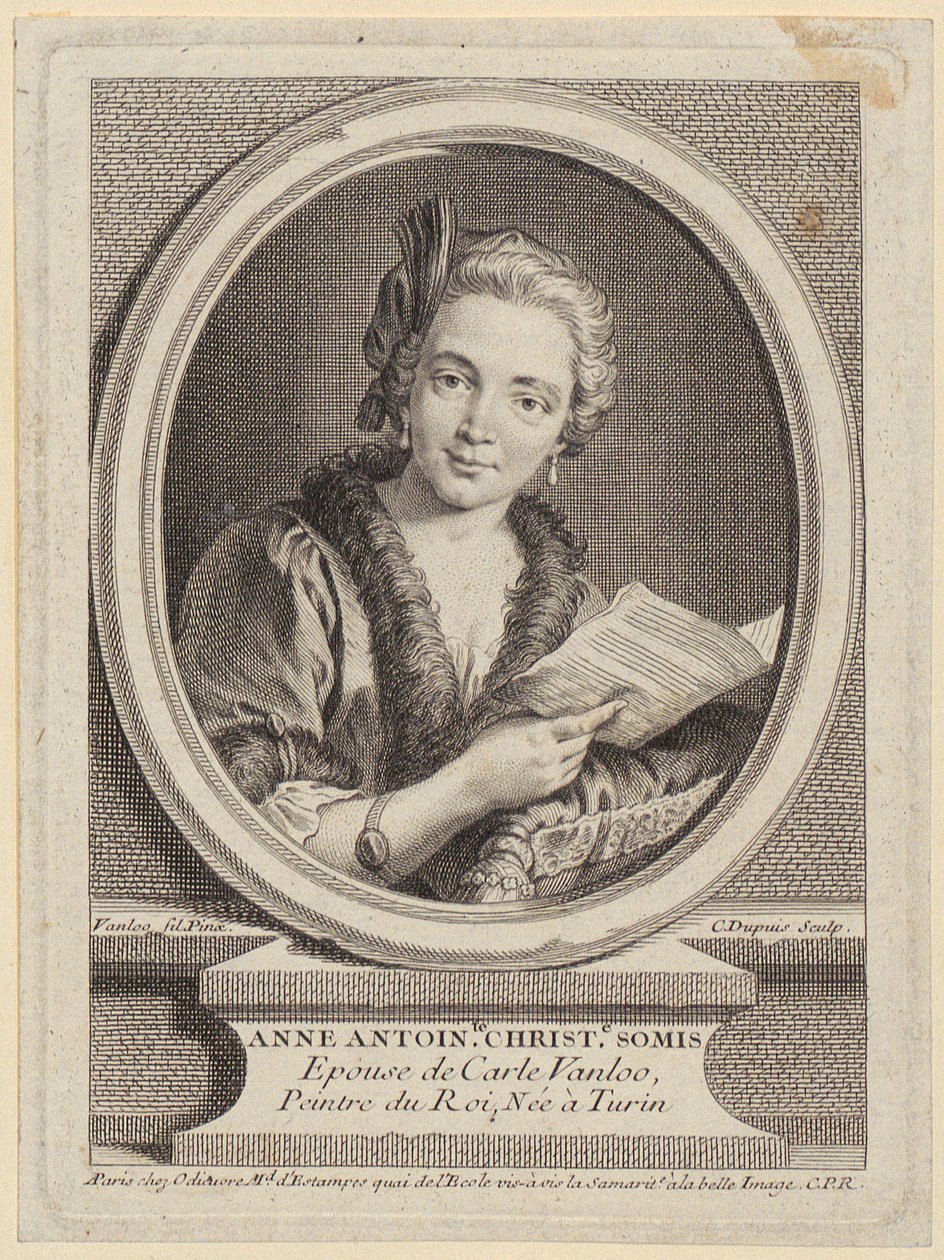 Ryhmäkuva Ludvig XVI:sta, Marie Antoinettesta ja Ludvig XVII:sta tekijältä Augustin de Saint-Aubin