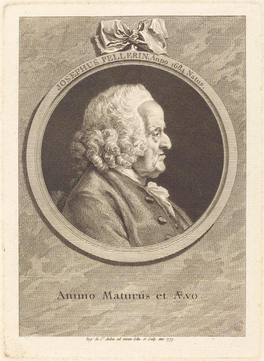 Joseph Pellerin tekijältä Augustin de Saint-Aubin
