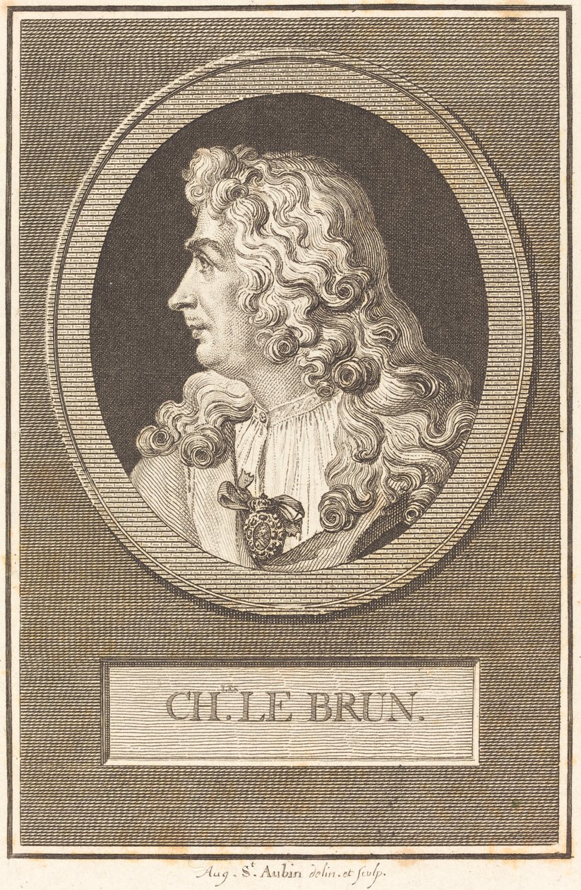 Charles LeBrun tekijältä Augustin de Saint Aubin
