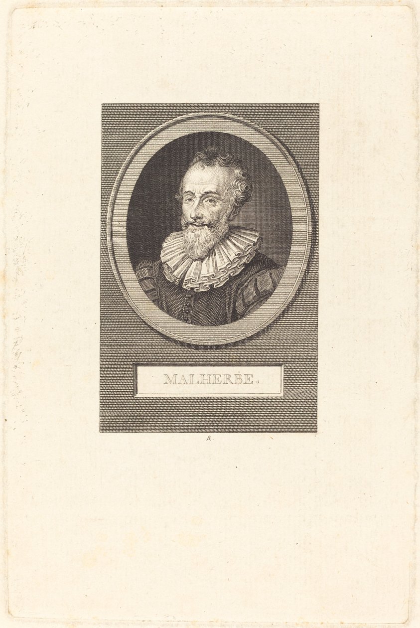 François de Malherbe tekijältä Augustin de Saint Aubin