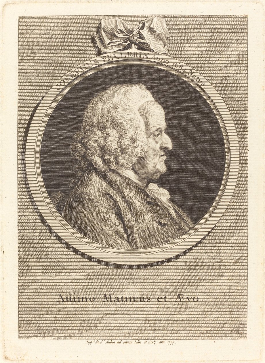 Joseph Pellerin tekijältä Augustin de Saint Aubin