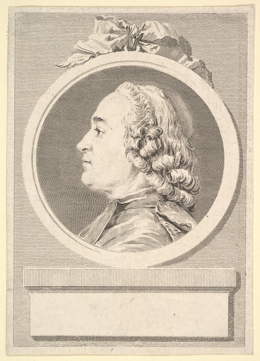 Charles Gauzarguesin muotokuva, 1767. tekijältä Augustin de Saint Aubin