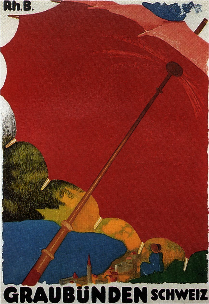 Grisons, Sveitsi, 1918 tekijältä Augusto Giacometti