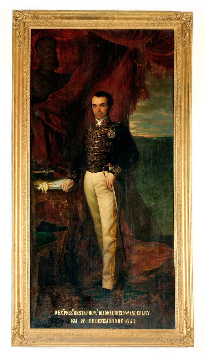 August Muller - João Maurício Wanderley - Cotegipen paroni (1853) tekijältä Augusto Muller