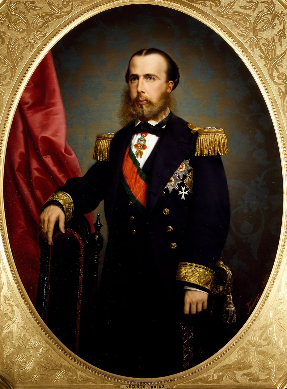 Itävallan Ferdinand Maximilianin muotokuva (Wien tekijältä Augusto Tominz