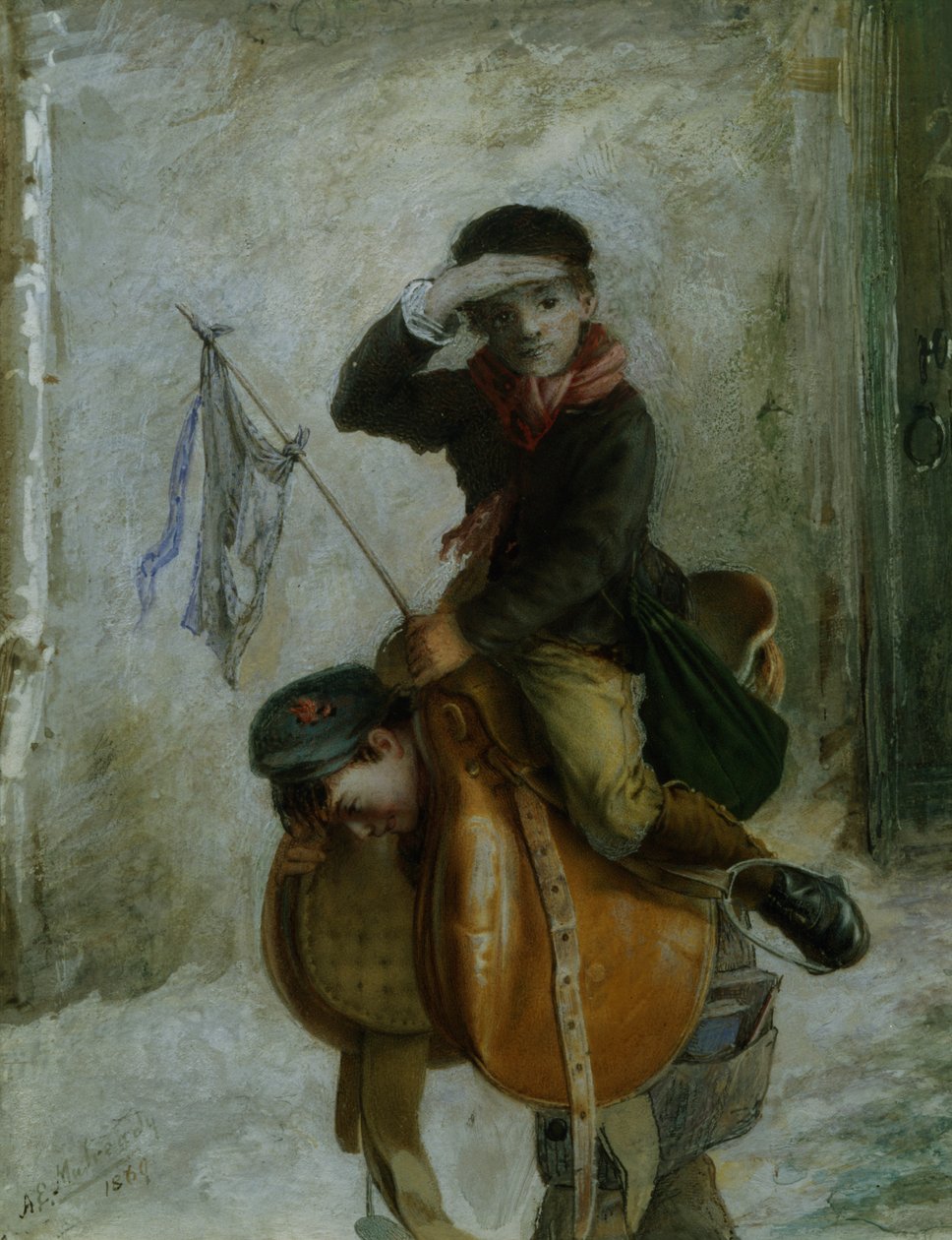 Nuori ratsumies tekijältä Augustus Edward Mulready