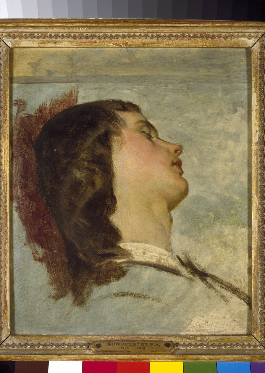 Preparatory Study for The Traveling Companions, n. 1862 tekijältä Augustus Leopold Egg