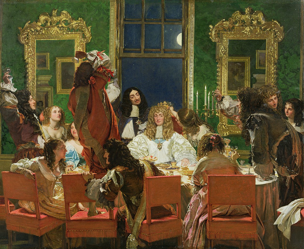 Buckinghamin elämä, 1853-55 (ks. 129316 parin osalta). tekijältä Augustus Leopold Egg
