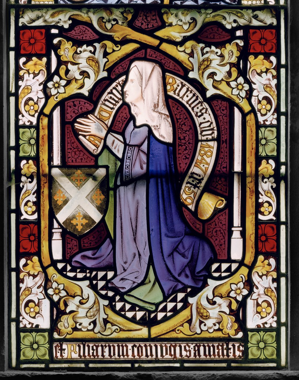 Augusta Charlotte, Ralph Barnesin vaimo, 1850 tekijältä Augustus Welby Northmore Pugin