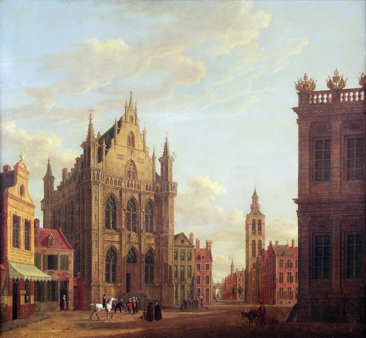 Brugge, 1824 tekijältä Augustus Wynantsz