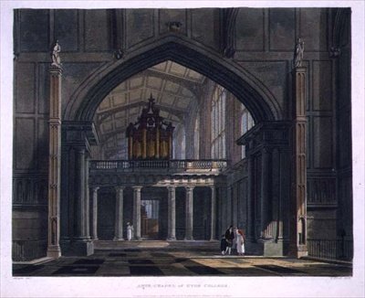 Ante-Chapel ng Eton College, mula sa 