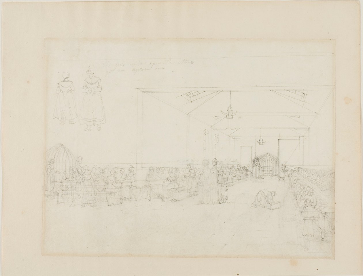 Ruokasali, turvapaikka tekijältä Augustus Charles Pugin