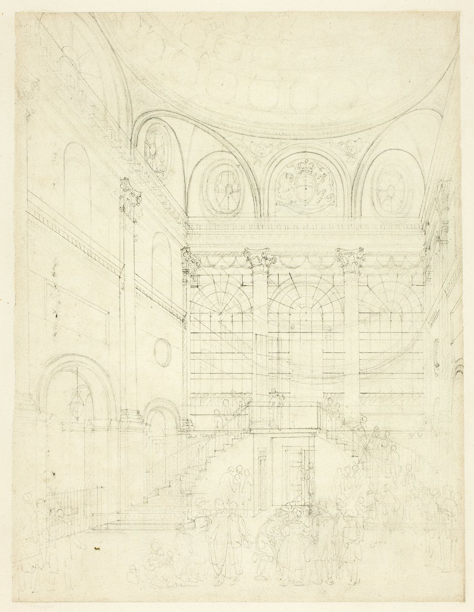 Tutkimus Session Houselle, Clerkenwell, Microcosm of Londonista tekijältä Augustus Charles Pugin