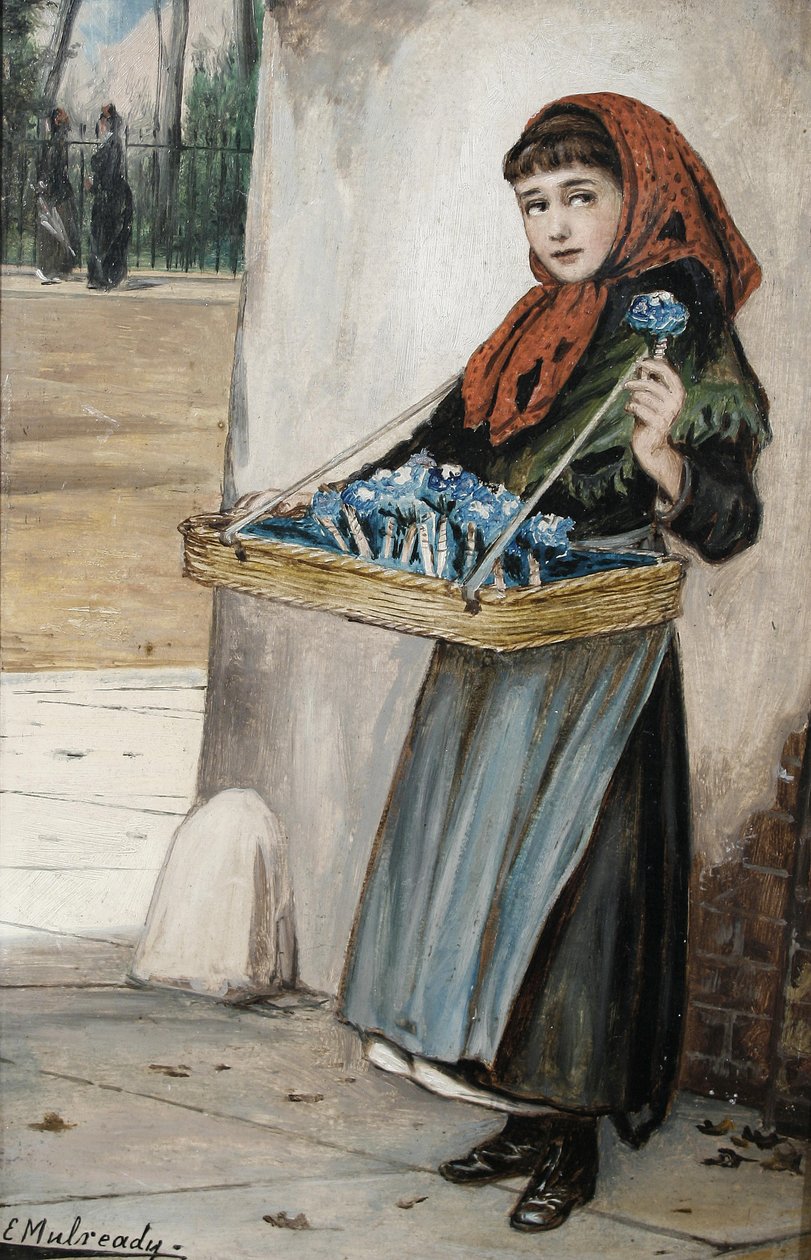 Silmäys odotettuun ostajaan tekijältä Augustus Edwin Mulready