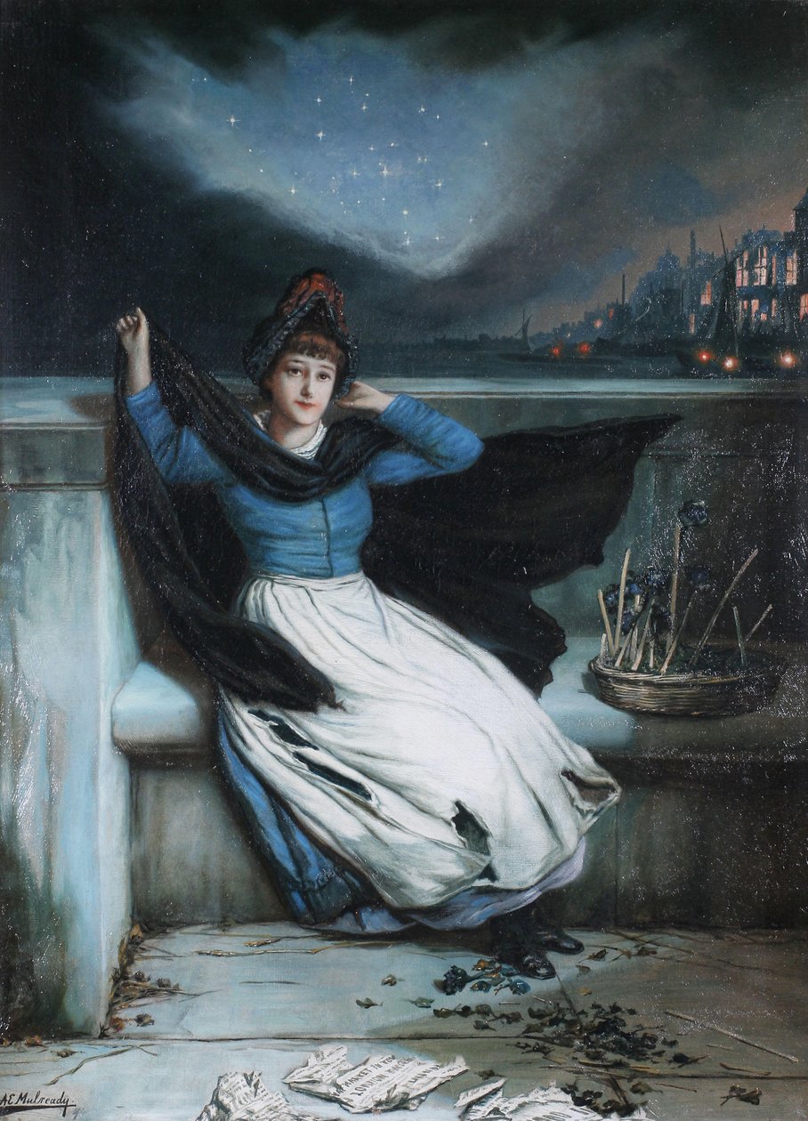 Päivän sulkeutuminen - loppuunmyynti tekijältä Augustus Edwin Mulready